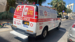 يافا: اصابة متوسطة لسائق دراجة هوائية بحادث طرق